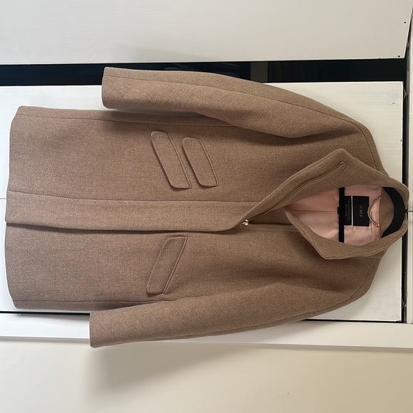 JCREW COCOON COAT IN ITALIAN STADIUM-CLOTH WOOL. - Picture 4 of 4